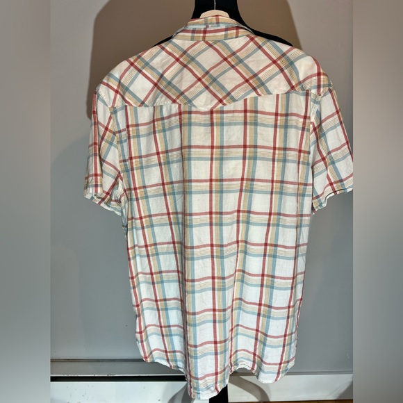 Lucky Brand Men’s Plaid Buttonup XL - Picture 4 of 4